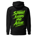 Speed Keeps Me Alive Mikina -Zelena