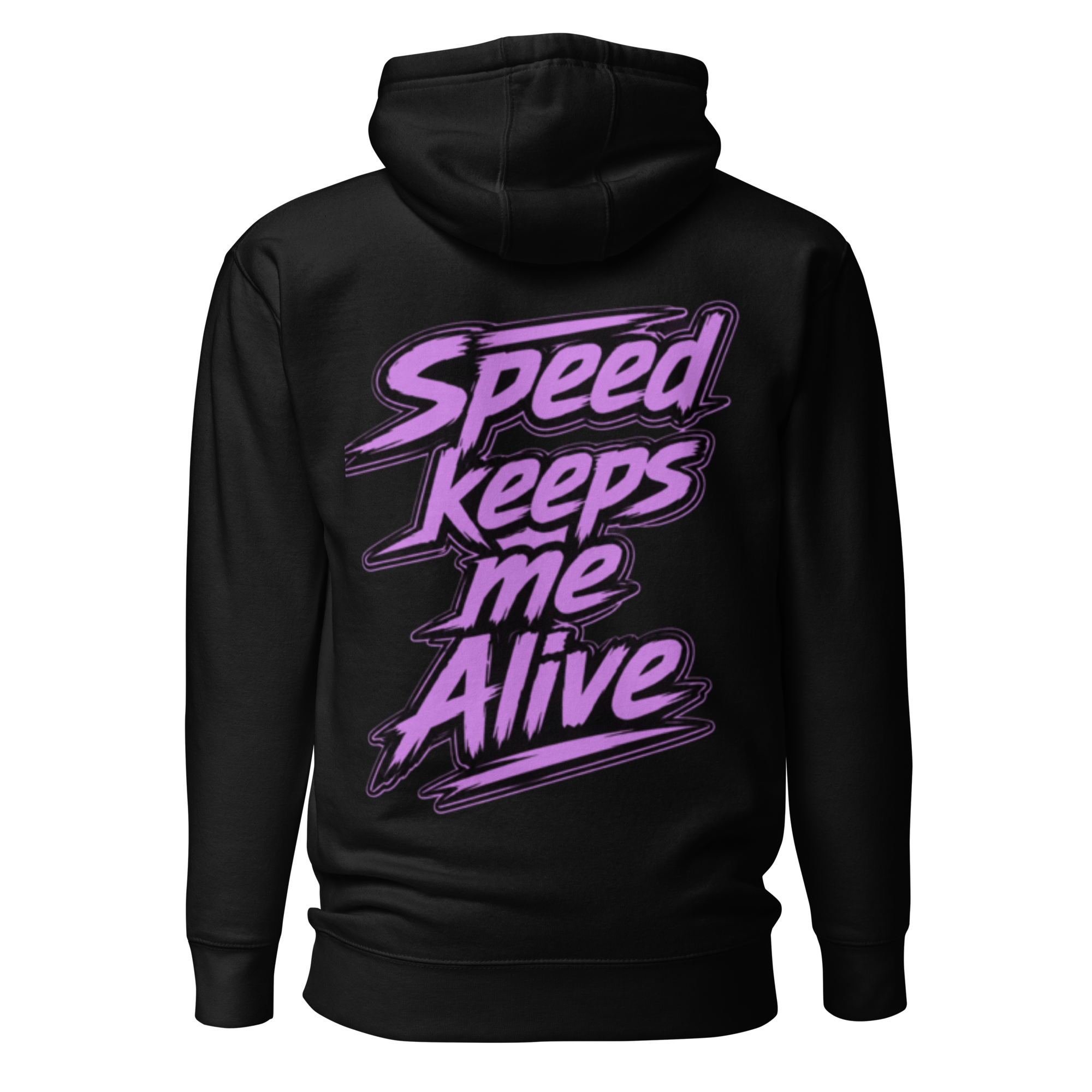 Speed Keeps Me Alive Mikina - ružova