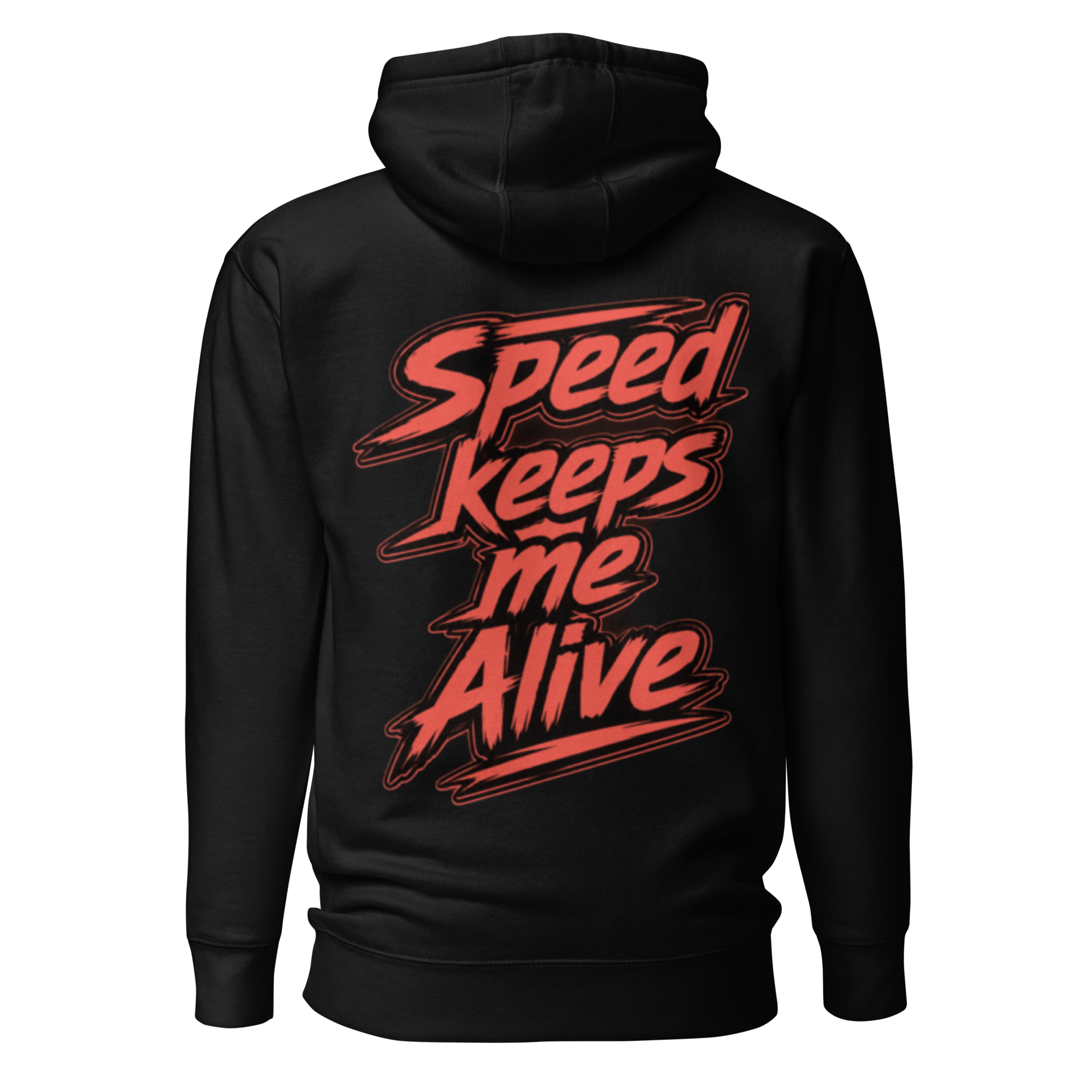 Speed Keeps Me Alive Mikina - červena