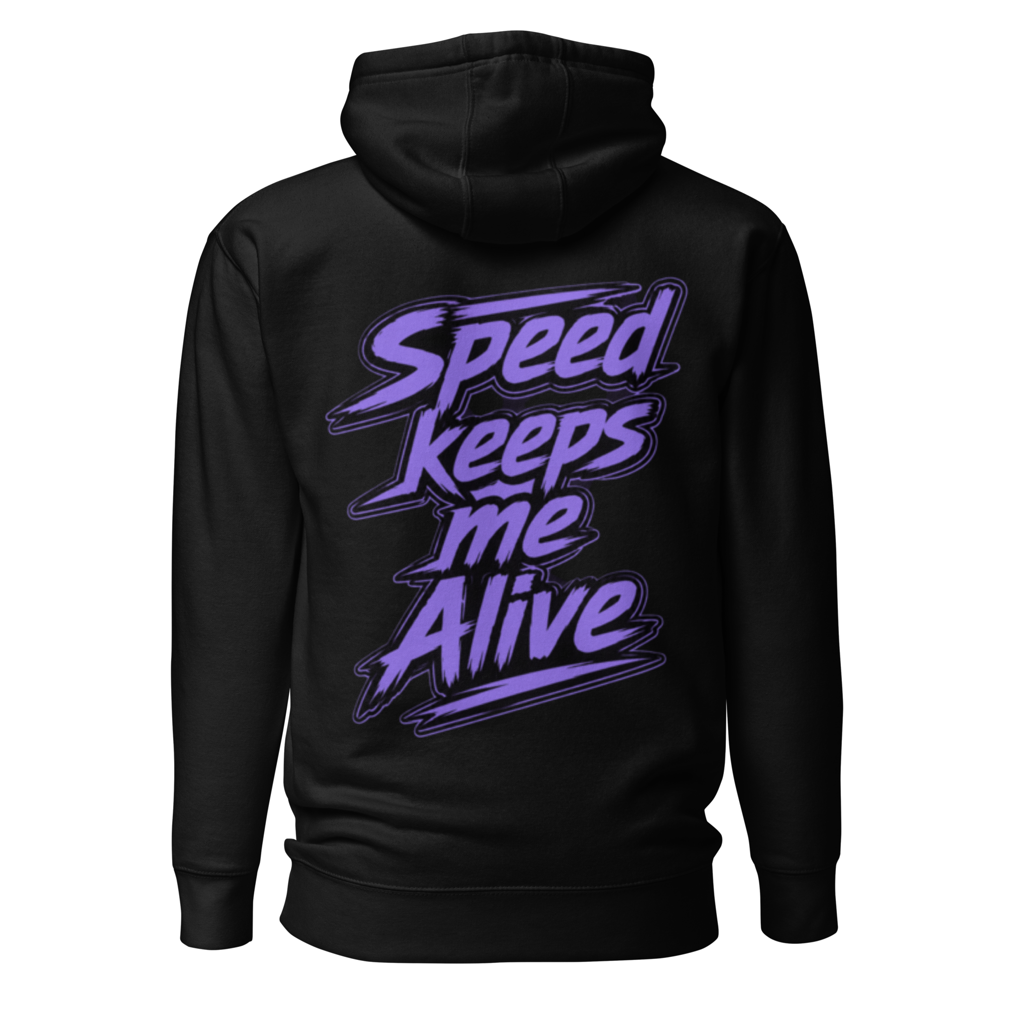 Speed Keeps Me Alive Mikina - Fialova