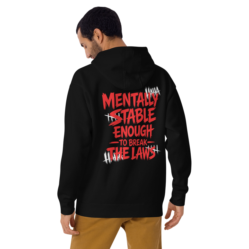 Mentally stable enough to break The Laws - Red