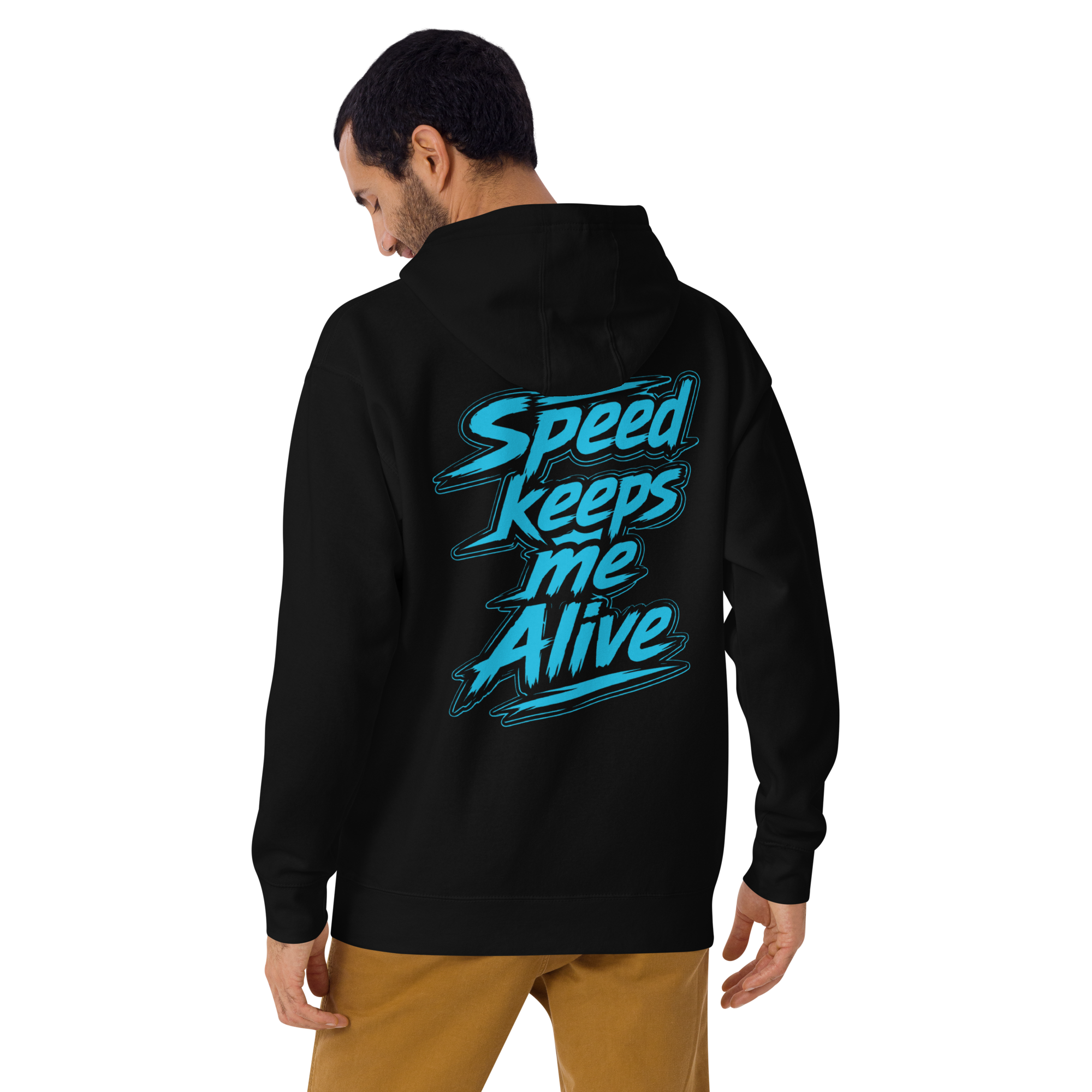 Speed Keeps Me Alive - Light Blue