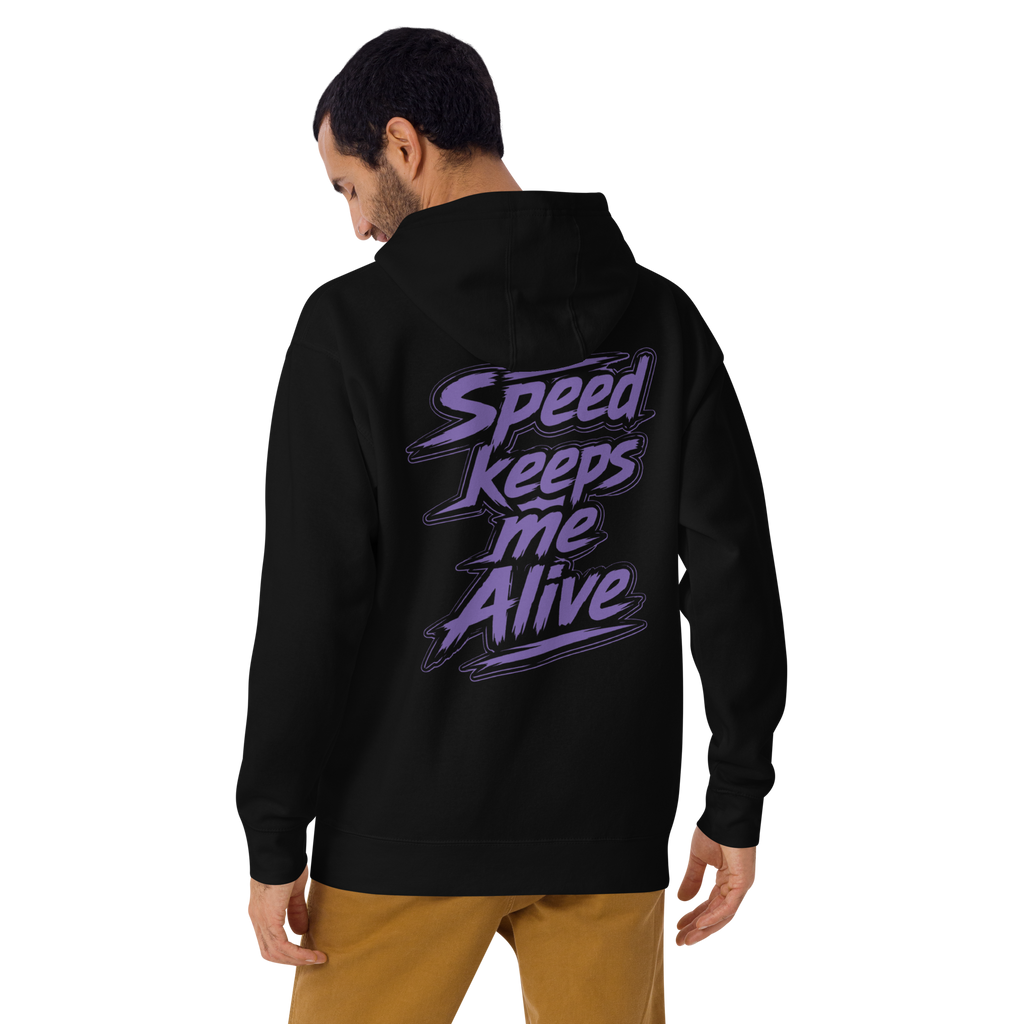 Speed Keeps Me Alive  - Purple